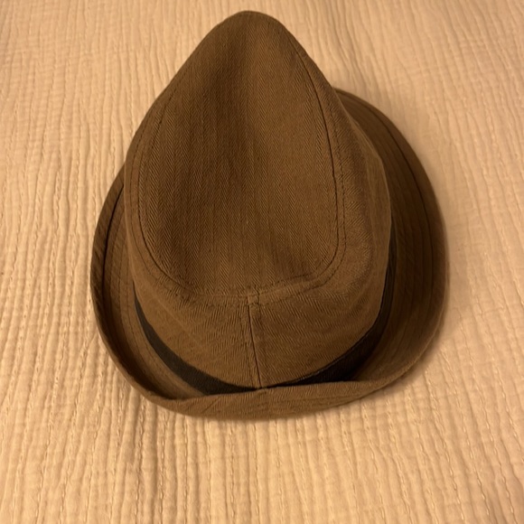 Zara fedora brown with grey banding - Picture 5 of 5
